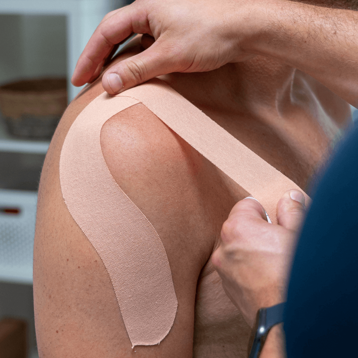 Bronzwaer Fysiotherapie en Kinderfysiotherapie medical tape